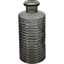 Ваза Lefard Bottle 21.5 см grey (804-121)