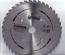 Диск пиляльний по дереву 235х30/25/16 мм 40T Makita M-Force B-04123 - мініатюра 1