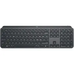 Клавіатура Logitech MX Keys Advanced for Business Illuminated ENG/UA Graphite (920-010251) [122552]
