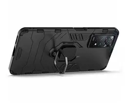Чохол бампер Primolux Ring Armor для Xiaomi Redmi Note 12 Pro 4G Black - мініатюра 3