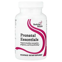 Мультивітаміни для вагітних Seeking Health Prenatal Essentials 60 капсул