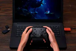 USB адаптер 8BitDo USB Wireless Adapter 2 для Switch/Android/Windows/macOS Brown [90212] - мініатюра 4