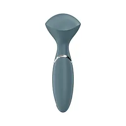 Вібромасажер Satisfyer Mini Wand-er Grey - мініатюра 3