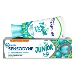 Зубна паста Сенсодин Sensodyne Пронамель Джуніор Смак м’ятної жуйки для дітей 6-12 років 75 мл