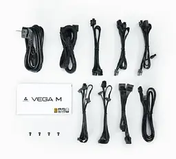 Блок живлення 1000 Вт, VEGA M, Black, модульний Chieftec teh0028899 - мініатюра 7