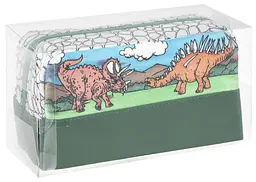 Пенал-розмальовка Moxy Dinosaur Expedition з фломастерами (990194) - мініатюра 4