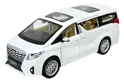 Іграшковий мікроавтобус металевий Toyota Alphard 1:29 Автопром світлозвукові ефекти 68481, 2 кольори, в коробці 20x11x10 см - мініатюра 2