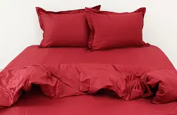 Комплект постільної білизни TAG Tekstil Bordo King Size (Євро maxi) - мініатюра 2