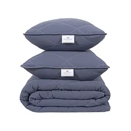 Набір ковдра з подушками Penelope - Colors in Comfort denim денім євро