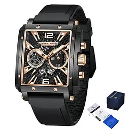 Чоловічий наручний годинник PD-1725 Black-Black Pagani Design acs0031110