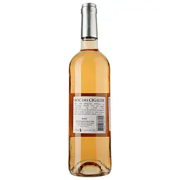 Вино Roc Des Cigaler Rose VDT, рожеве, сухе, 0.75 л - мініатюра 2