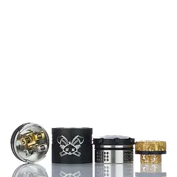 Бак дріпка Hellvape Dead Rabbit 3 RDA 24mm Matte Black (15861) - мініатюра 5