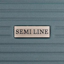 Валіза маленька ручна поклажа Semi Line 20 дюймів (S) дюймів (S) ABS-пластик Petrol (T5713-1) - мініатюра 9