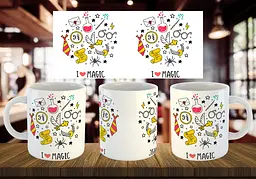 Чашка "I ❤ MAGIC" на тематику Гаррі Поттера 330 мл