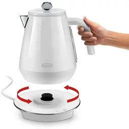 Електрочайник DeLonghi KBY 2011 W (KBY2011W) - мініатюра 5
