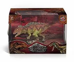 Фігурка динозавра червоно-зелена, Dino Toys, віконна коробка