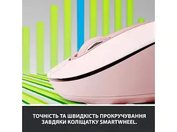 Миша Logitech M650 L Wireless Signature Rose (910-006237) - мініатюра 2