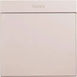 Розумний вимикач Aqara H1M MARS-Tech Pink (ZNQBKG24LM) [107872]