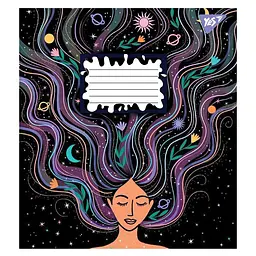 Набір зошитів Yes Magic girl в клітинку 18 аркушів 25 шт. (766584) - мініатюра 5