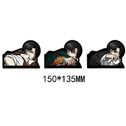 Голографічна наклейка Атаки титанів Attack on Titan Леві hs 8