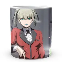 Кухоль GeekLand Шалений азарт Kakegurui Кірарі Момобамі KI.02.17 330 мл білий - мініатюра 2