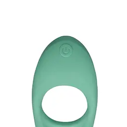 Кільце ерекційне Loveline Pointed Cock Ring 10.7 см (зелений) - мініатюра 4