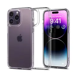 Чохол Spigen Ultra Hybrid для iPhone 14 Pro Max Frost Clear (ACS04823) - мініатюра 2