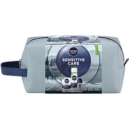 Набір чоловічий Nivea Men Sensitive Care з косметичкою