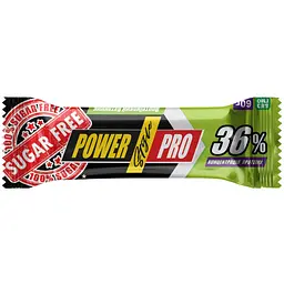Протеїновий батончик Power Pro 36% Горіхи без цукру 20 шт. x 60 г