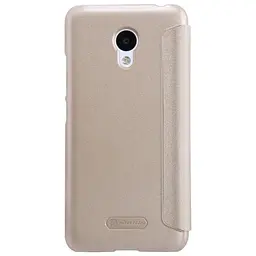 Чохол-книжка Nillkin Sparkle case Meizu M3 Gold - мініатюра 4