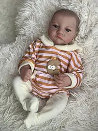 Силіконова колекційна лялька реборн reborn анатомічний новонароджений хлопчик пупс тимоша Reborn Dolls det0018844