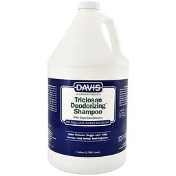 Дезодоруючий шампунь Davis TRICLOSAN Deodorizing Девіс із триклозаном для собак і котів (концентрат), 3.8 л (TDSG)