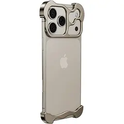 Чохол Minimalist Metal Bumper для Apple iPhone 17 Pro (6.3) Titanium Gray