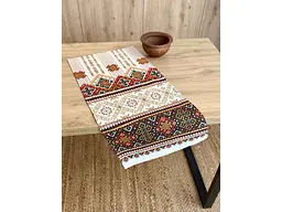 Рушник ПЛАТКИ-ОПТ 35 x 75 бавовняний Карпатський орнамент