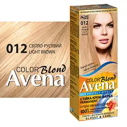 Cтійка крем-фарба для волосся Avena Blond Color світло-русявий 12 138 мл - мініатюра 2
