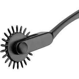 Колесо Вартенберга голчасте Bedroom Fantasies AluMinium Pinwheel - Black - мініатюра 4