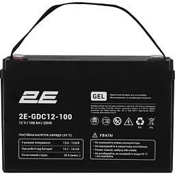 Акумуляторна батарея для ДБЖ 2E LiFePO4 12.8 V / 100 А*ч (2E-GDC12-100) - мініатюра 2