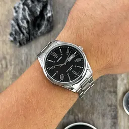 Чоловічий годинник Casio MTP-1384D-1A Сріблястий ( AT1141-0316 ) - мініатюра 4