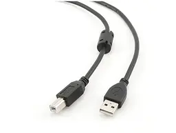Кабель USB 2.0 (AM/BM) 4.5m Cablexpert (CCF-USB2-AMBM-15) к принтеру, сканеру Black