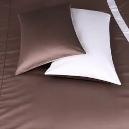 Комплект постільної білизни Mirson Satin Premium Lactic active 110х140 см коричневий (2200013555605) - мініатюра 2