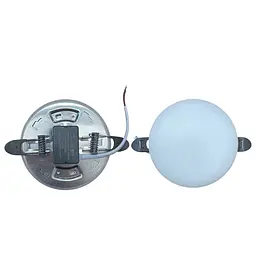 Панель LED (без рамок)унів.(рухомі кліпси Ø50-90мм) LU-RD-UNIPROF-9W6000Kколо(d100мм)TMLUMANO - мініатюра 2