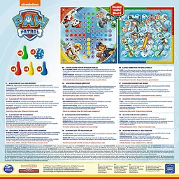 Настільна гра 2 в 1 Trefl Nickelodeon Лудо + Щенячі перегони - мініатюра 3