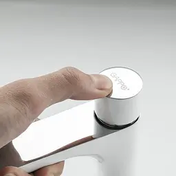 Змішувач для умивальника Gappo G5148 білий/хром - мініатюра 3