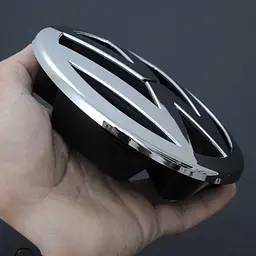 Емблема для Volkswagen 130 мм Passat B6 / Tuareg 07-10 (3C0 853 601C FDY) - мініатюра 2