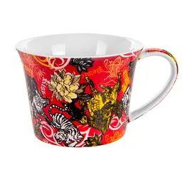 Чашка з блюдцем Lefard Animal Colors різнобарв'я 220 мл (924-725) - мініатюра 2