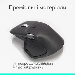 Комп'ютерна мишка Logitech MX Master 4 for Business Wireless/Bluetooth Graphite (910-007617) - мініатюра 3