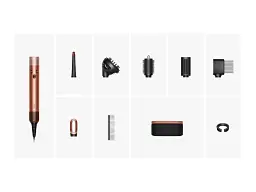 Мультистайлер Dyson Airwrap I.D. HS08 T3/T4 Curly+Coily Amber Silk (142899-01) - мініатюра 4