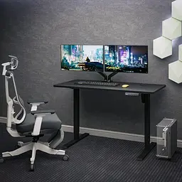 Стіл Mealux PowerDesk Energy Black з електрорегулюванням висоти (EVO-201 Energy B/B) - мініатюра 4