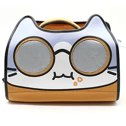Рюкзак для кота Croci Catmania Tomodachi 40x20x36см до 10 кг помаранчевий (C2178087) - мініатюра 2