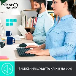 Комплект Logitech MK295 Silent UA Graphite (920-009800) - мініатюра 2